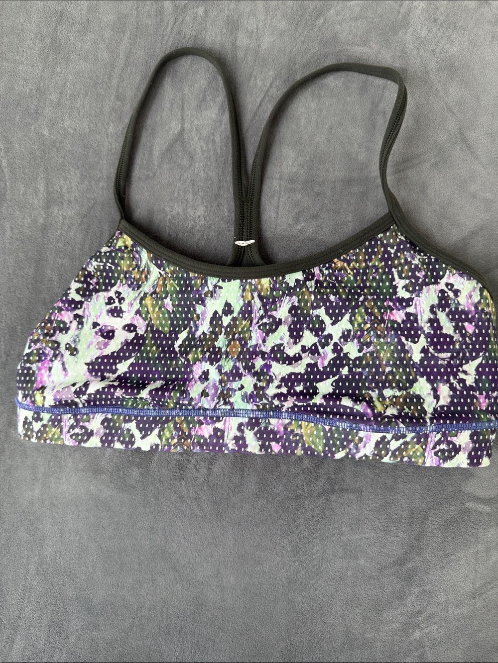 Women's Purple Floral Swim or workout Top - lululemon